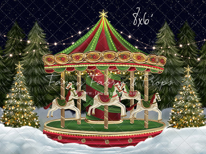 Christmas Carousel Rides