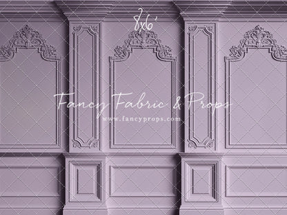 Classic Purple Victorian Wall - With Sweep Option