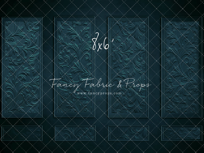 Elegant Aquamarine Wall