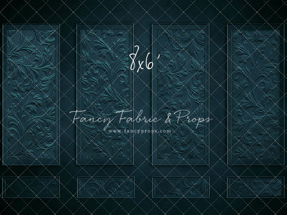 Elegant Aquamarine Wall