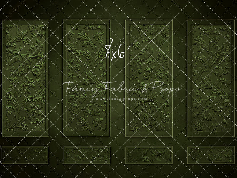 Elegant Emerald Wall