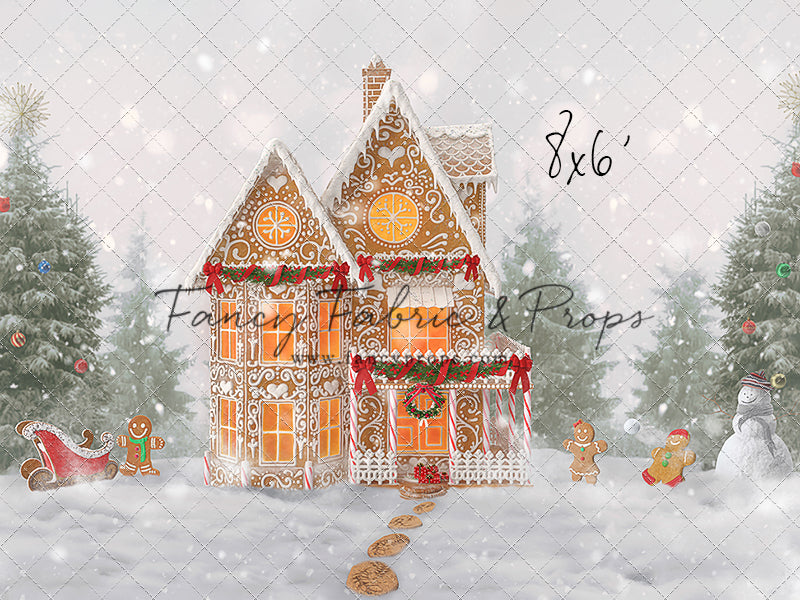 Frosty Gingerbread House