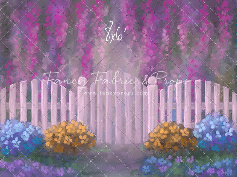 Fuchsia Garden - With Sweep Option