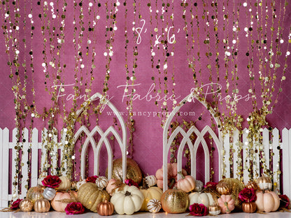 Glittery Pumpkin Patch