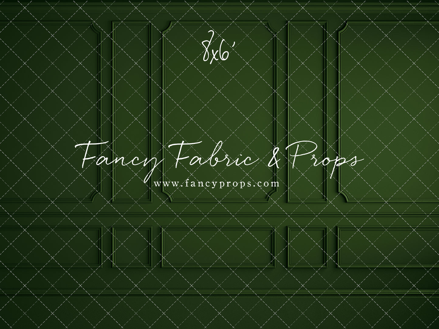 Green Wainscoting Wall