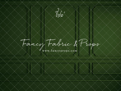 Green Wainscoting Wall