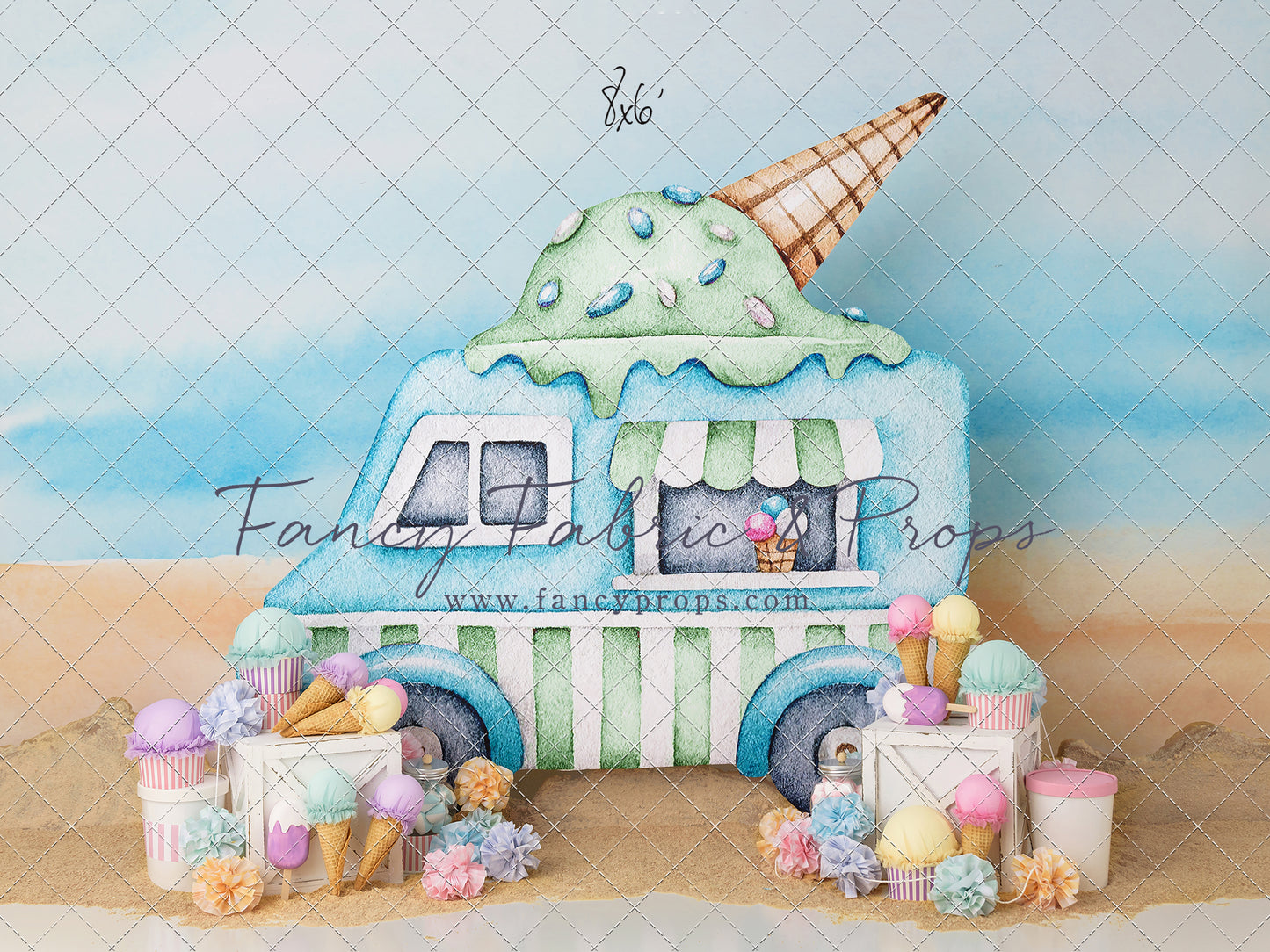 Ice Cream At The Beach