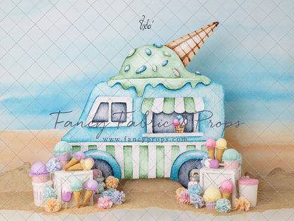 Ice Cream At The Beach