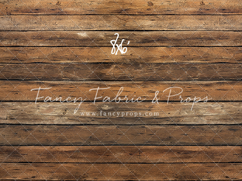 Jefferson Horizontal Wood Planks Mat Floor