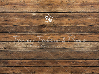 Jefferson Horizontal Wood Planks Mat Floor