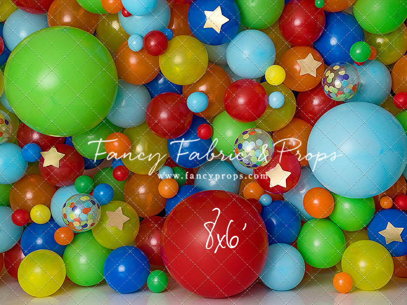 Jumbo Starry Balloon Wall