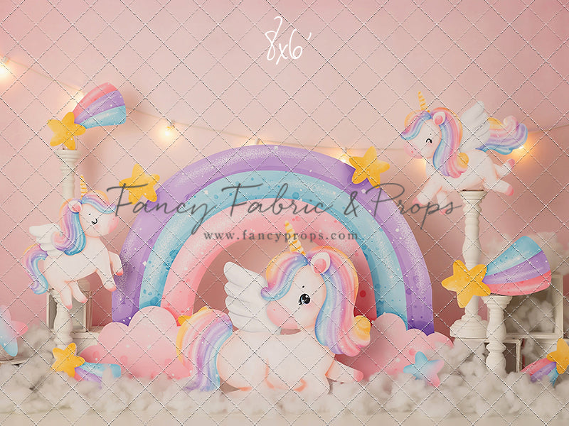 Under the Unicorn Rainbow