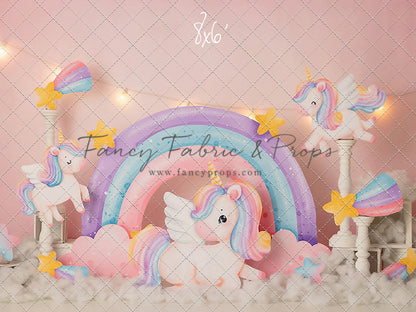 Under the Unicorn Rainbow