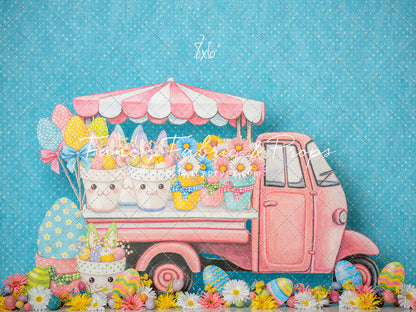 Pink Easter Truck
