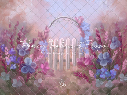 Romantic Gate Blooms