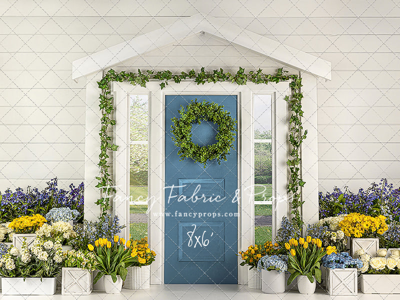 Serene Floral Farmhouse