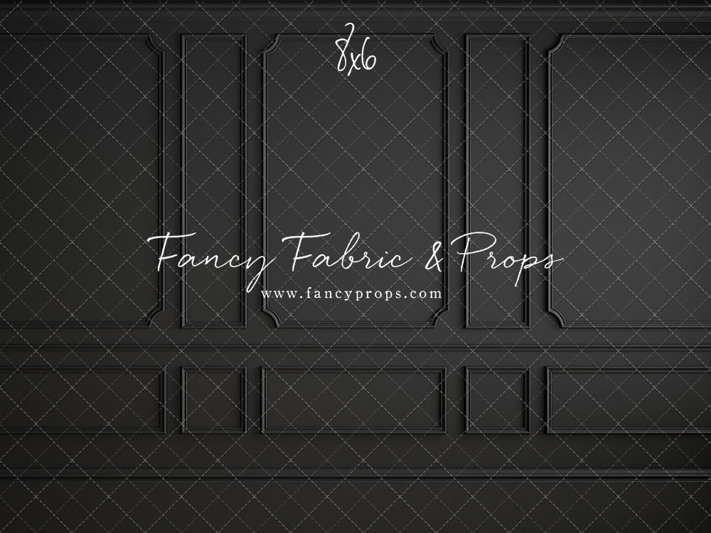 Simple Matte Black Wall