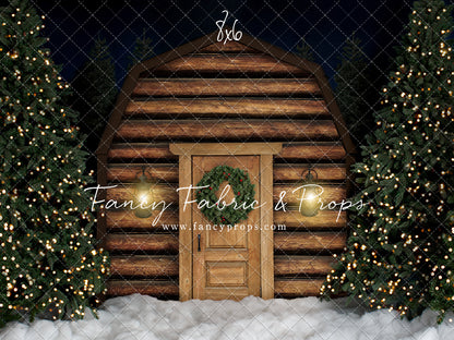 Snowy Christmas At The Cabin