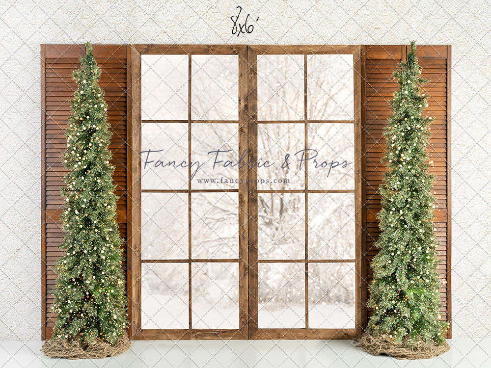 Snowy Sparkling View