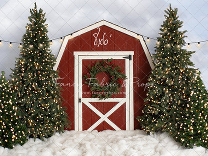 Snowy Tree Farm Open Daily 2pc Mini Room