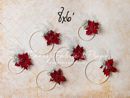 I Hoop You Love Poinsettias