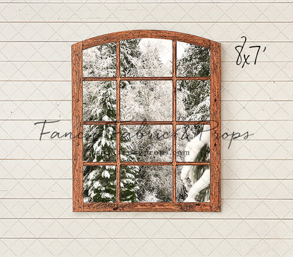 Shiplap Holiday Mantle Room