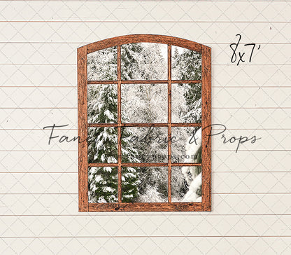 Rustic Snowy Kitchen Room