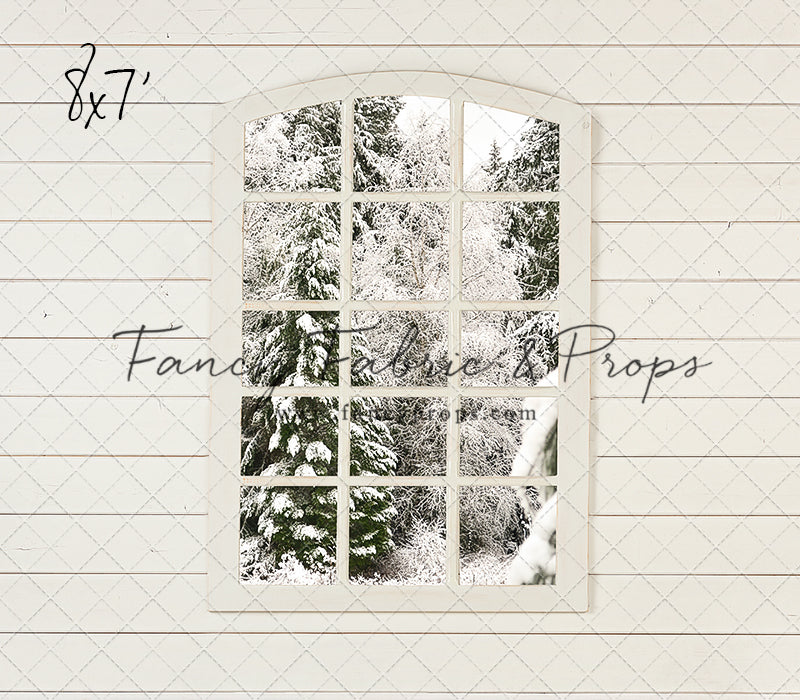 Snowy Country Christmas Room