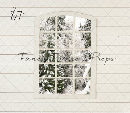 Snowy Country Christmas Room