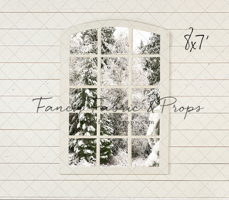 Shiplap Christmas Kitchen Room