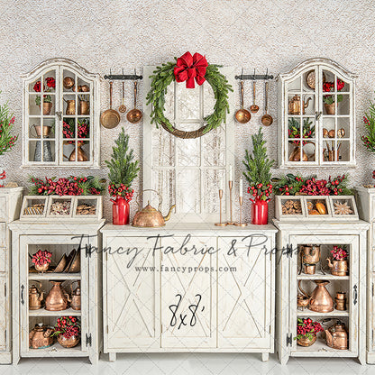 Antique Holiday Kitchen