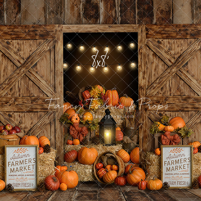 Autumn Barn Door