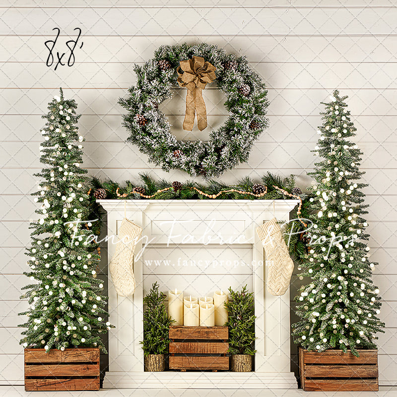 Blissful Shiplap Mantle