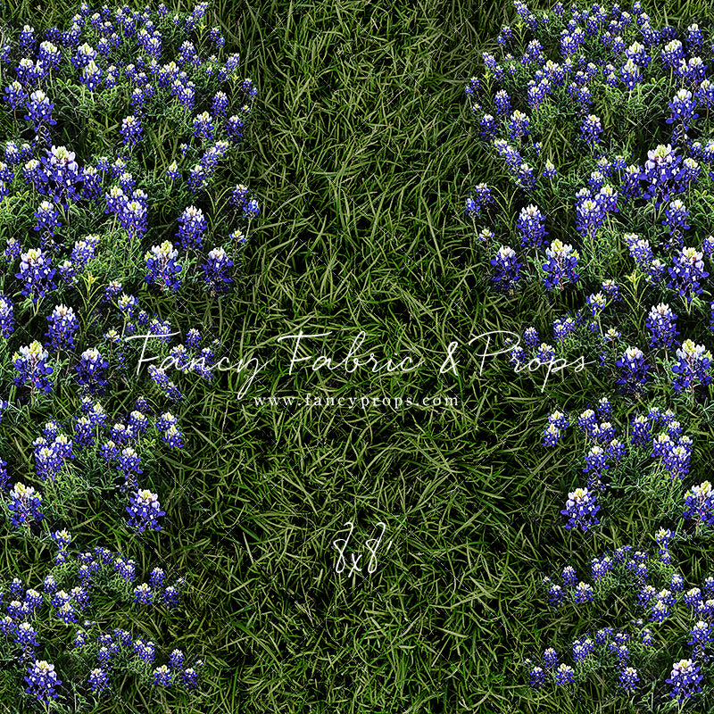 Bluebonnet Grass Mat Floor