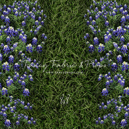 Bluebonnet Grass Mat Floor