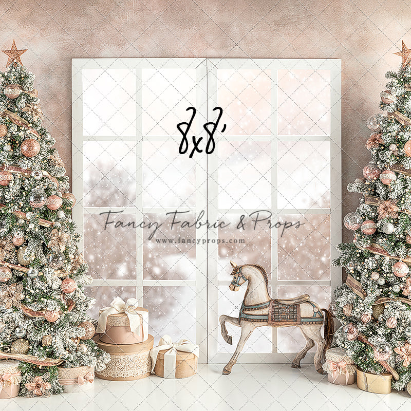 Blushing Carousel Christmas