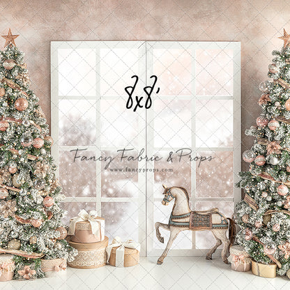 Blushing Carousel Christmas