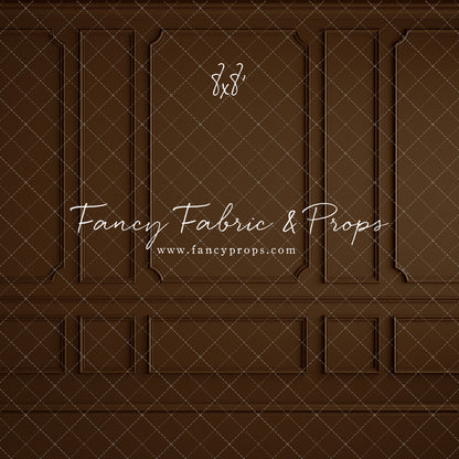 Brown Wainscoting Wall