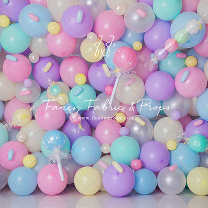 Candyland Balloon Wall