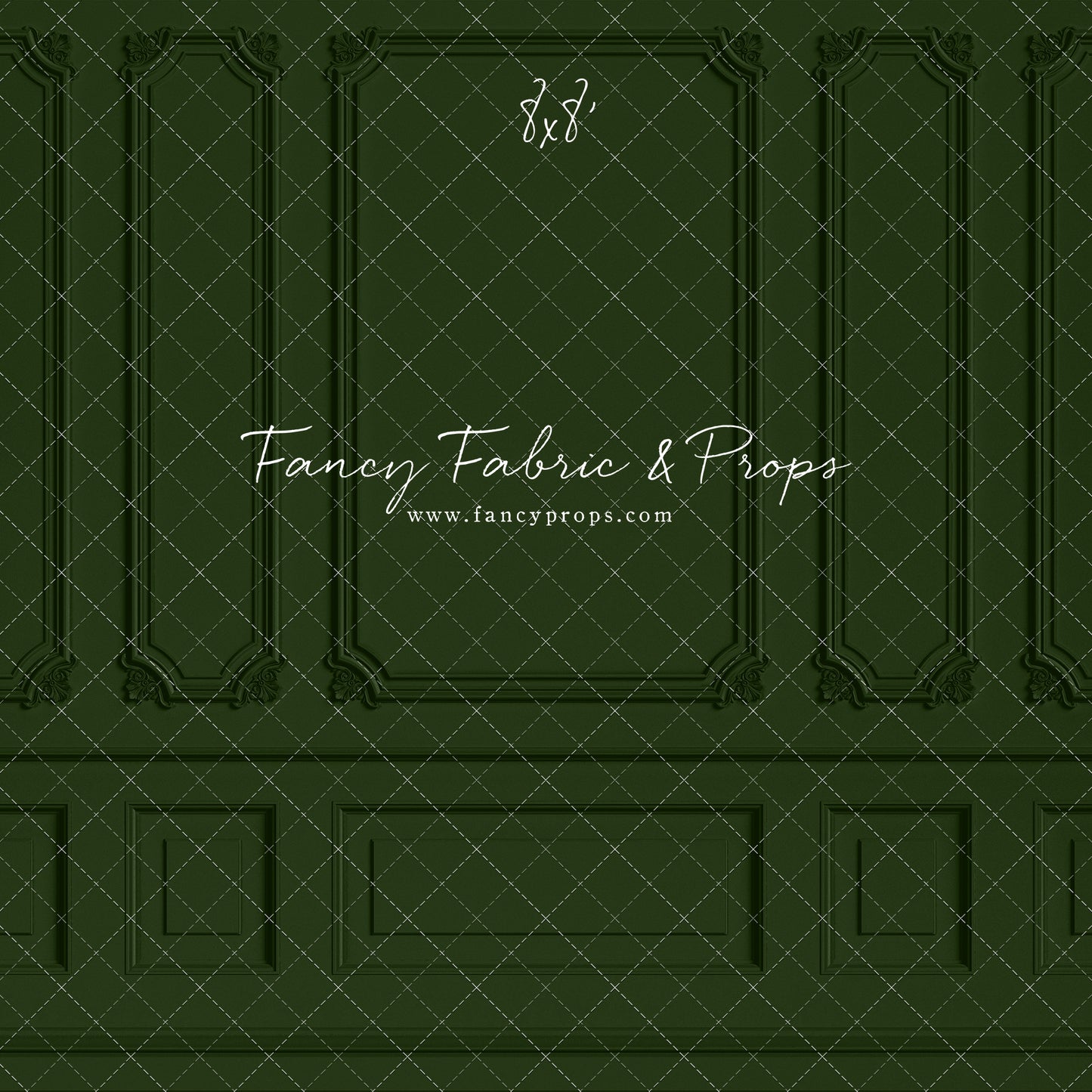 Classic Evergreen Wainscoting Wall - With Sweep Option