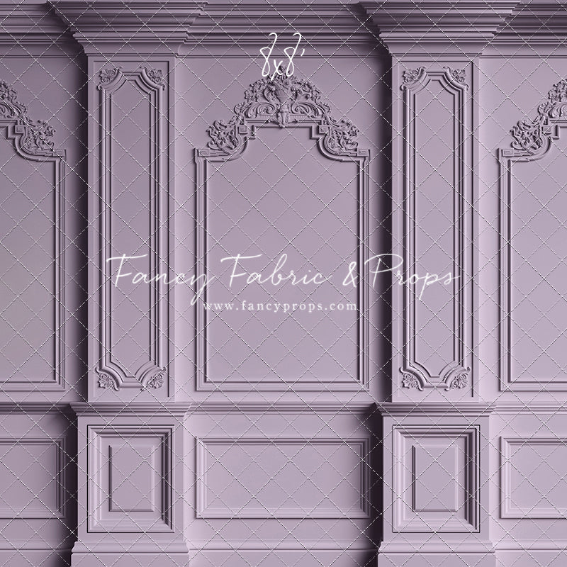 Classic Purple Victorian Wall - With Sweep Option