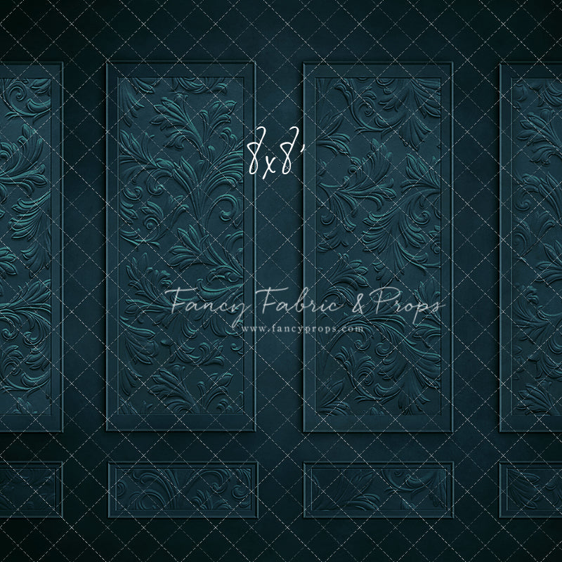 Elegant Aquamarine Wall