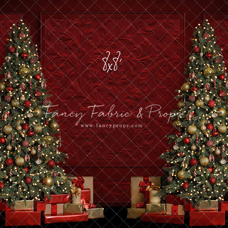 Elegant Crimson Holiday