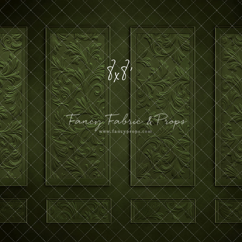 Elegant Emerald Wall