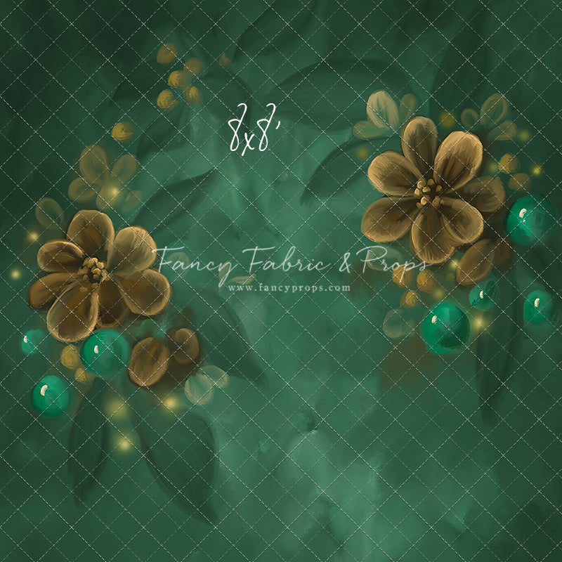 Emerald Winter Blooms