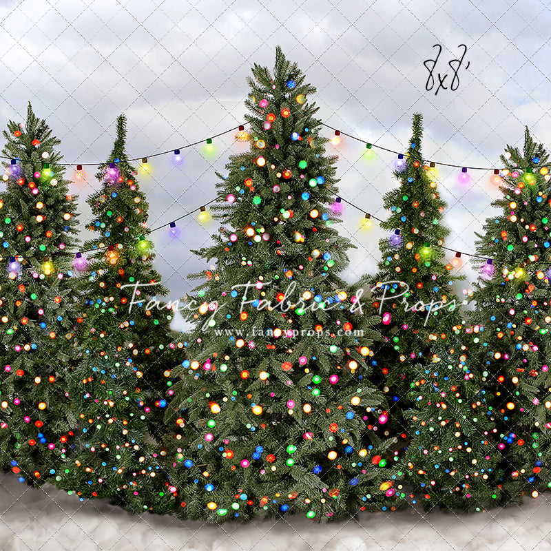 Farm Festive Christmas Trees 2pc Room