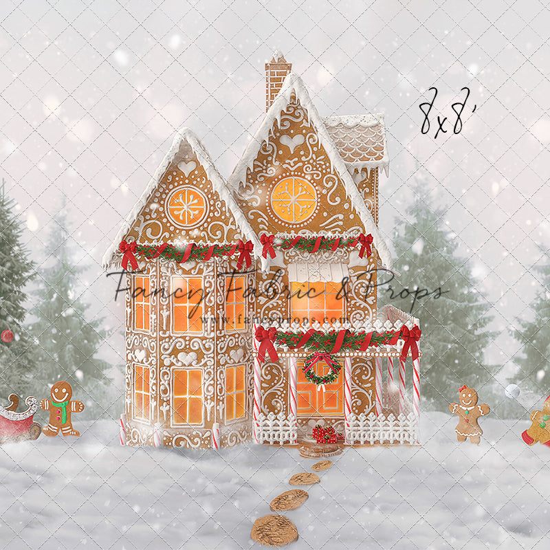 Frosty Gingerbread House
