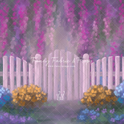 Fuchsia Garden - With Sweep Option