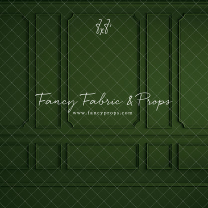 Green Wainscoting Wall