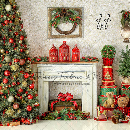 Holiday Happy Mantle